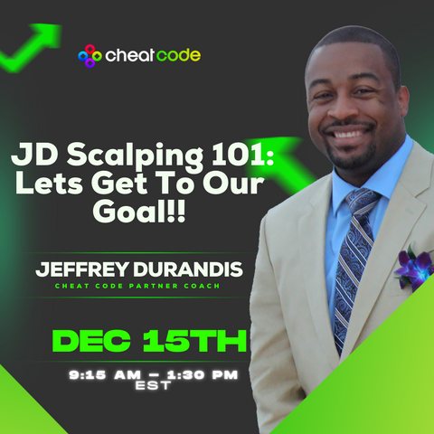 JD Scalping 101: Lets Get To Our Goal!!! December
